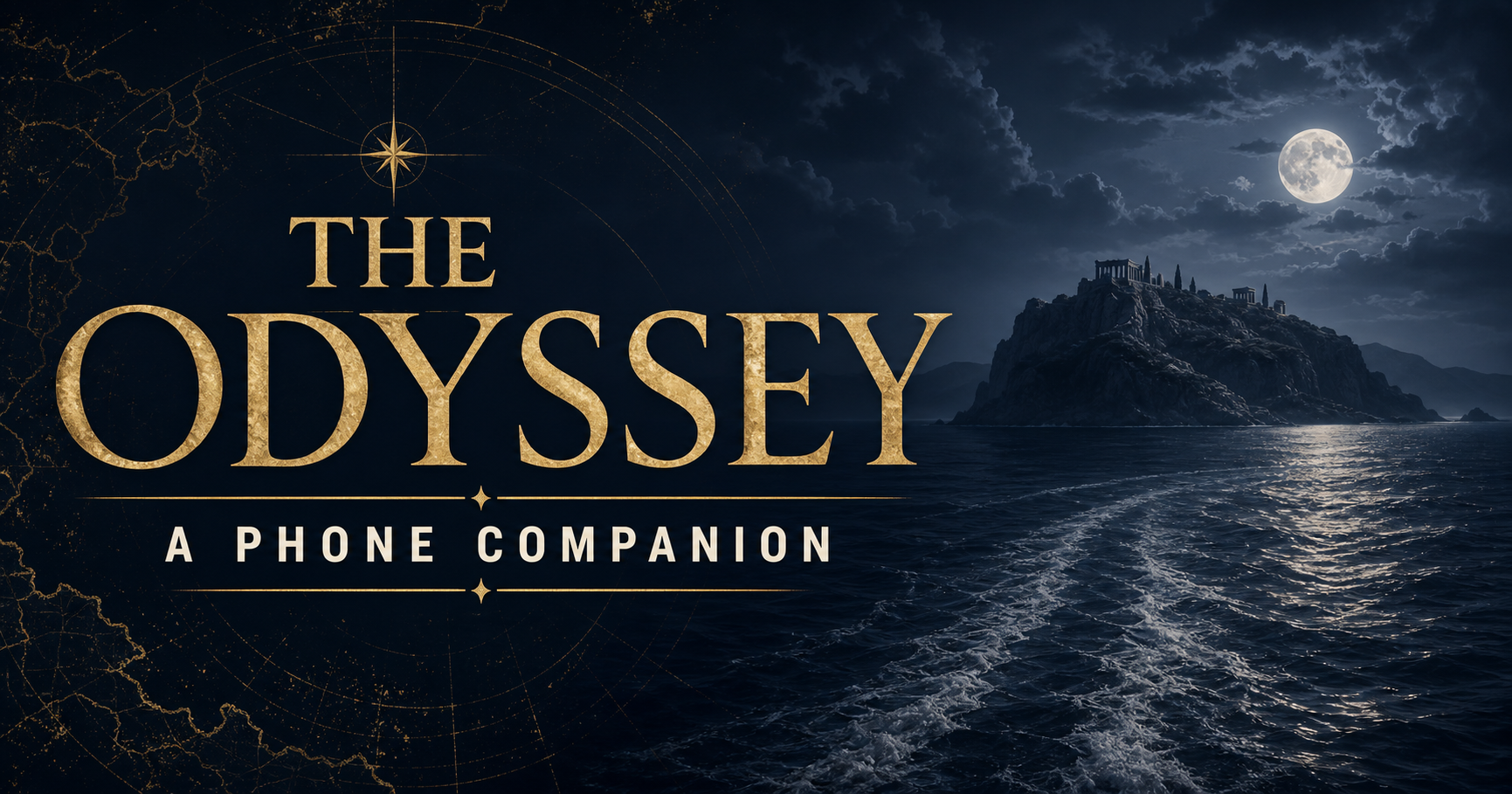 The Odyssey phone companion artwork